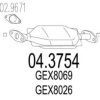 MTS 04.3754 Catalytic Converter